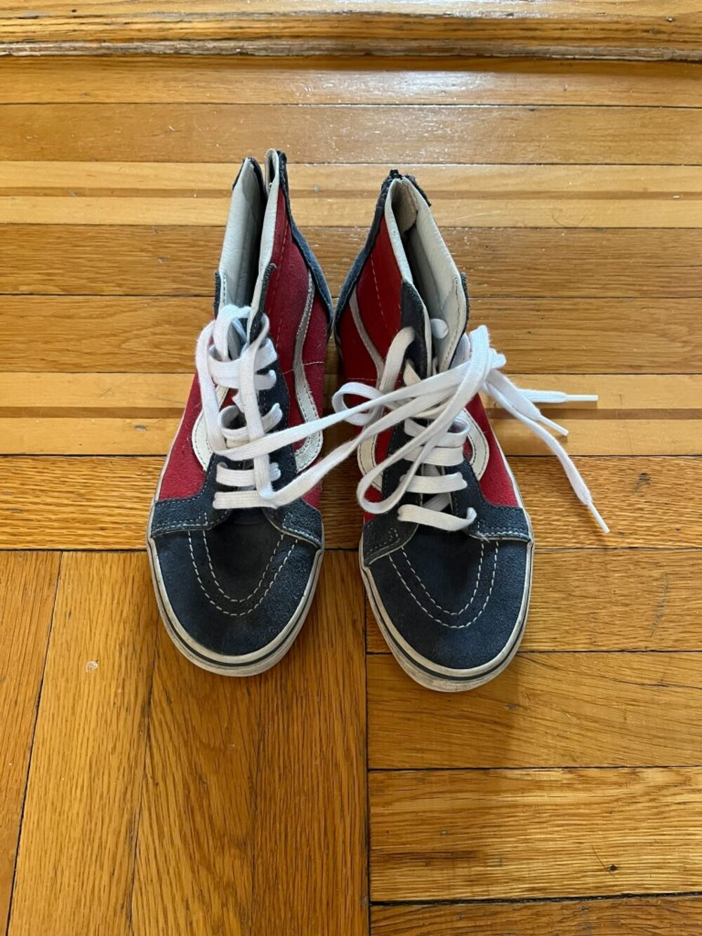 High-top Vans Shoes US Size:5